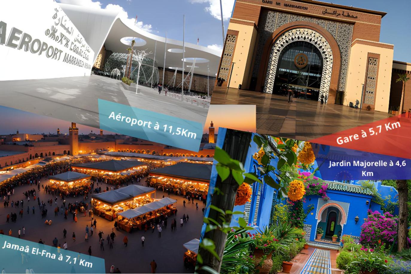 Appartement Renove Avec Style Et Parking Surveille Marrakesh Luaran gambar