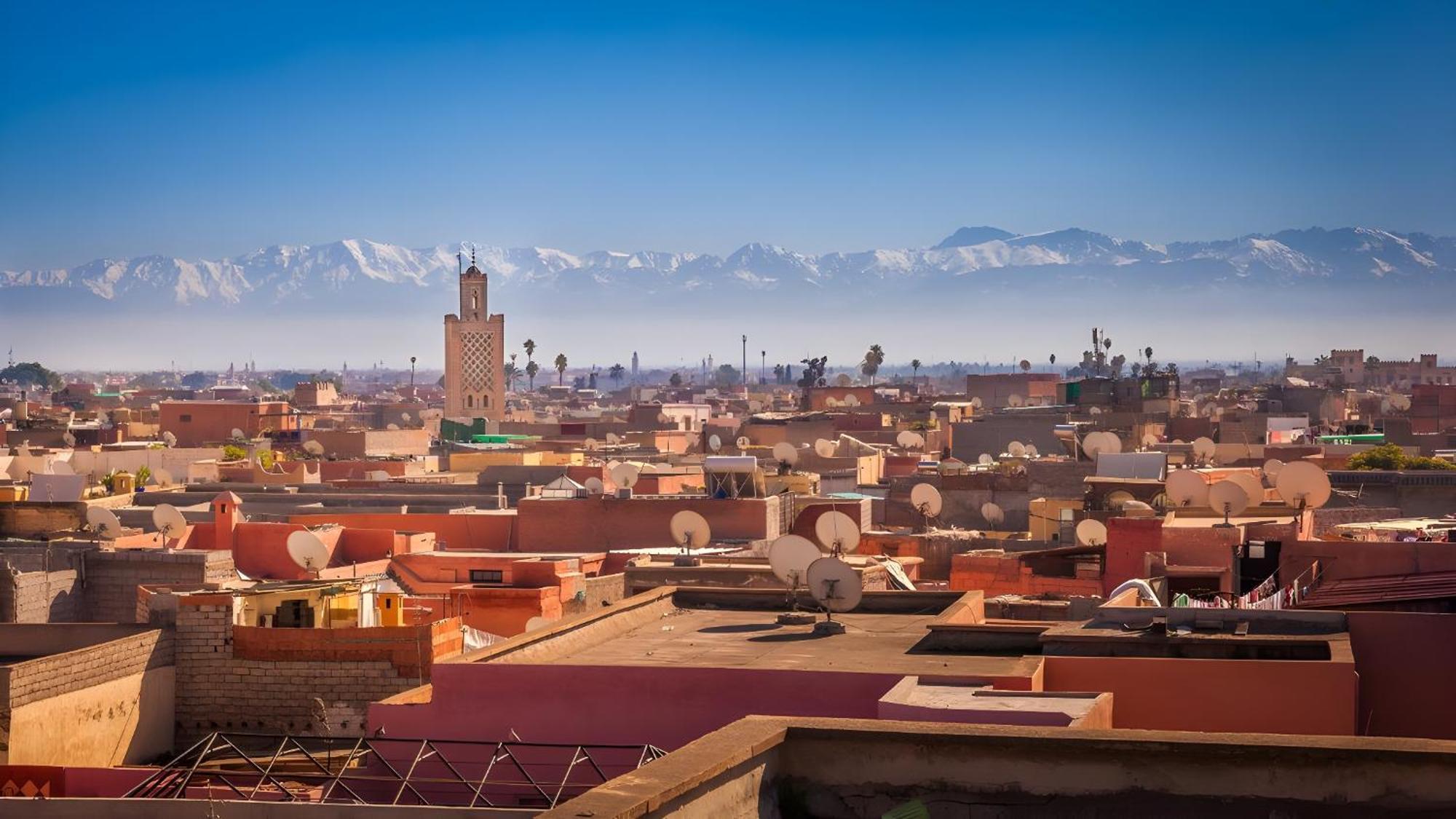 Appartement Renove Avec Style Et Parking Surveille Marrakesh Luaran gambar
